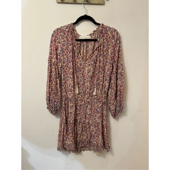 Natalie Martin Floral Blouson Mini Dress M - Picture 1 of 7